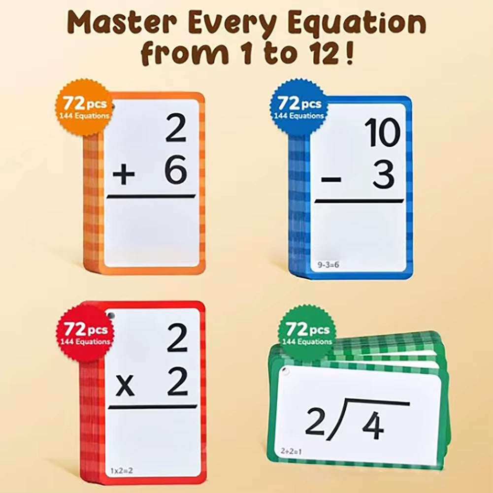 MathMaster™ Fidget Flash Cards – Learn Fast, Focus More, Master Math with Fun!