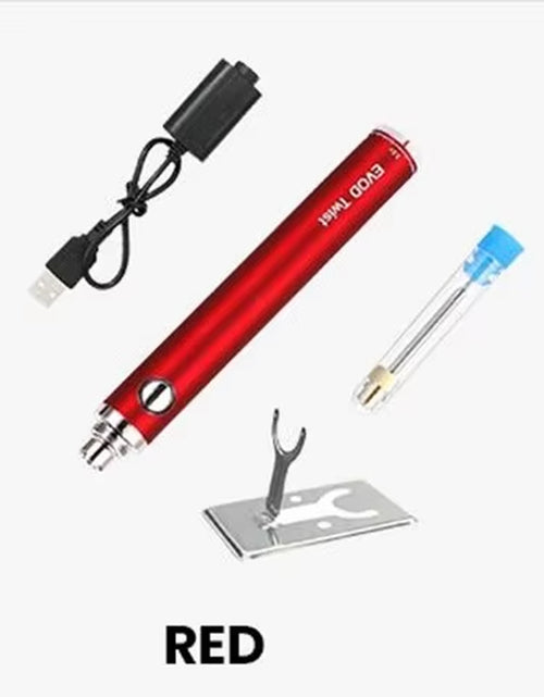 Load image into Gallery viewer, PrecisionPro 510 USB Mini Soldering Iron – Portable, Battery-Powered Tool for Jewelry Repair &amp; Precision Work
