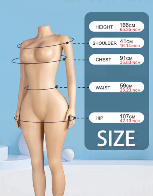 Load image into Gallery viewer, Cheap BBL Female Mannequins Plastic Big Bust Big Ass Woman Dummy Fashion Garments Display
