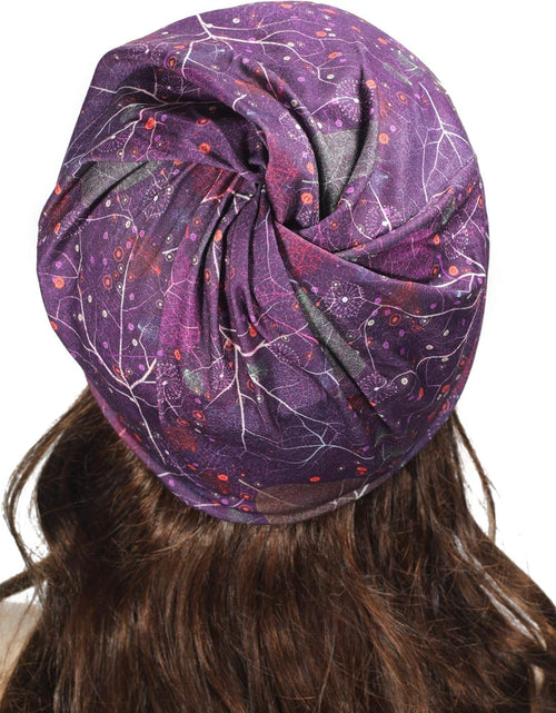 Load image into Gallery viewer, Women Fashion Slouchy Beanie Hat for Summer Stretch Infinity Scarf Headwear Skull Cap
